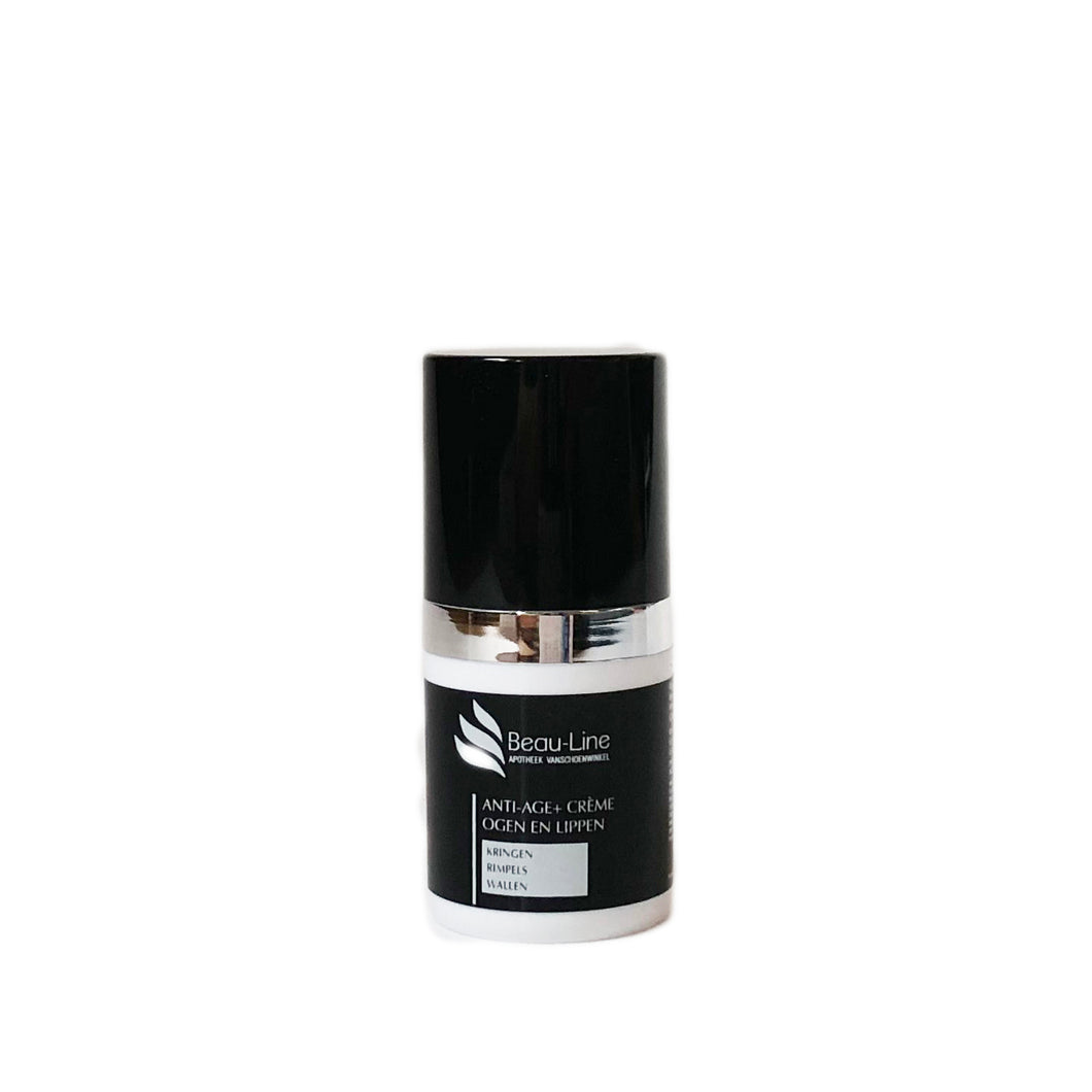 Anti-age crème voor de ogen en de lippen